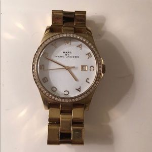 Gold Marc by Marc Jacobs watch